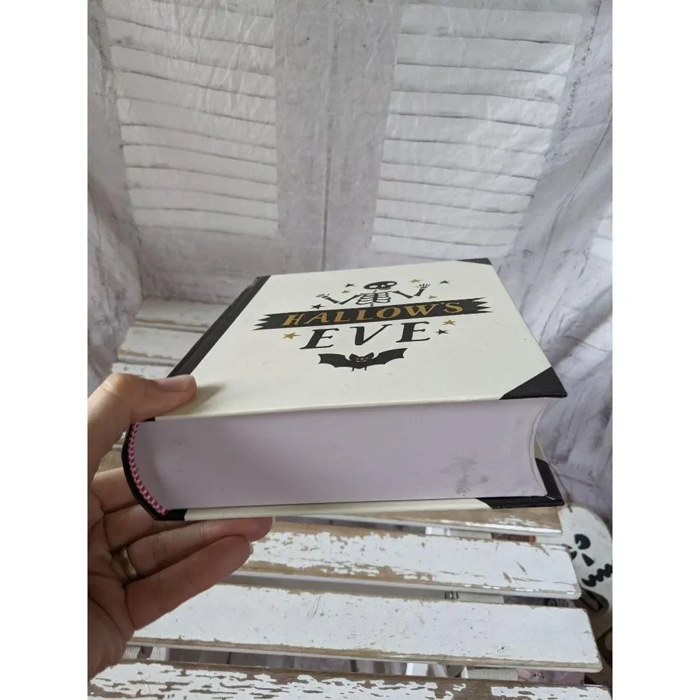 Halloween prop‎ book skeleton decor home